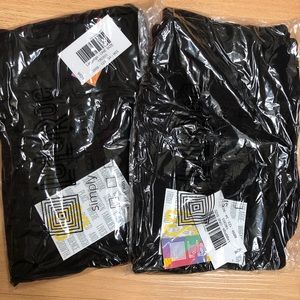 2 LuLaRoe Black Leggings One Size OS